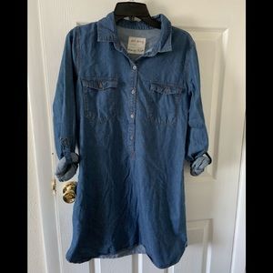 Denim dress
